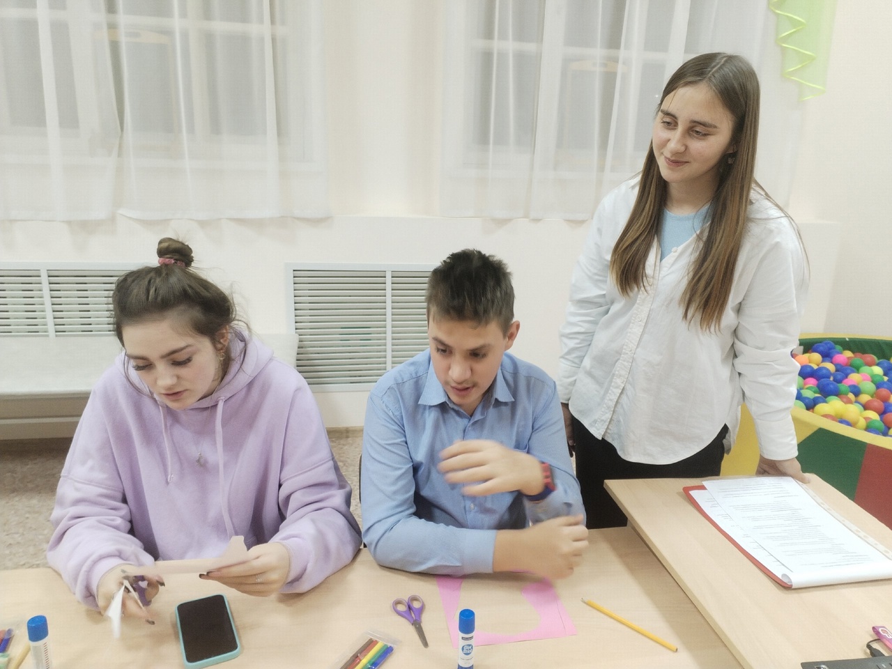 Сердце с пожеланиями