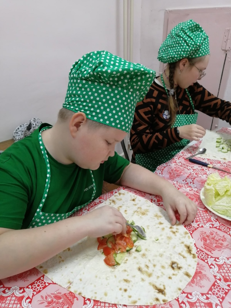 Занятие по кулинарии