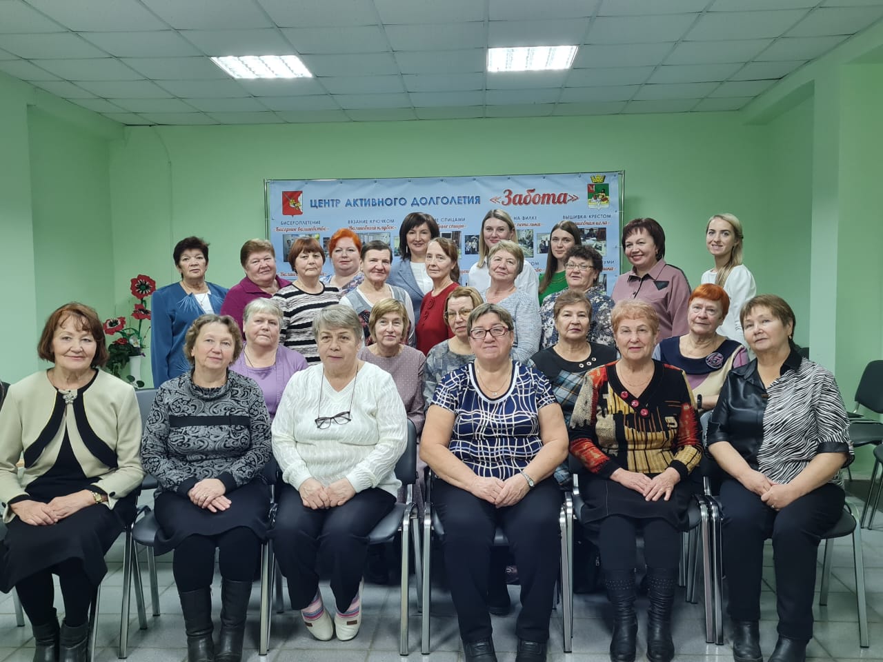 в центре внимания- ветераны