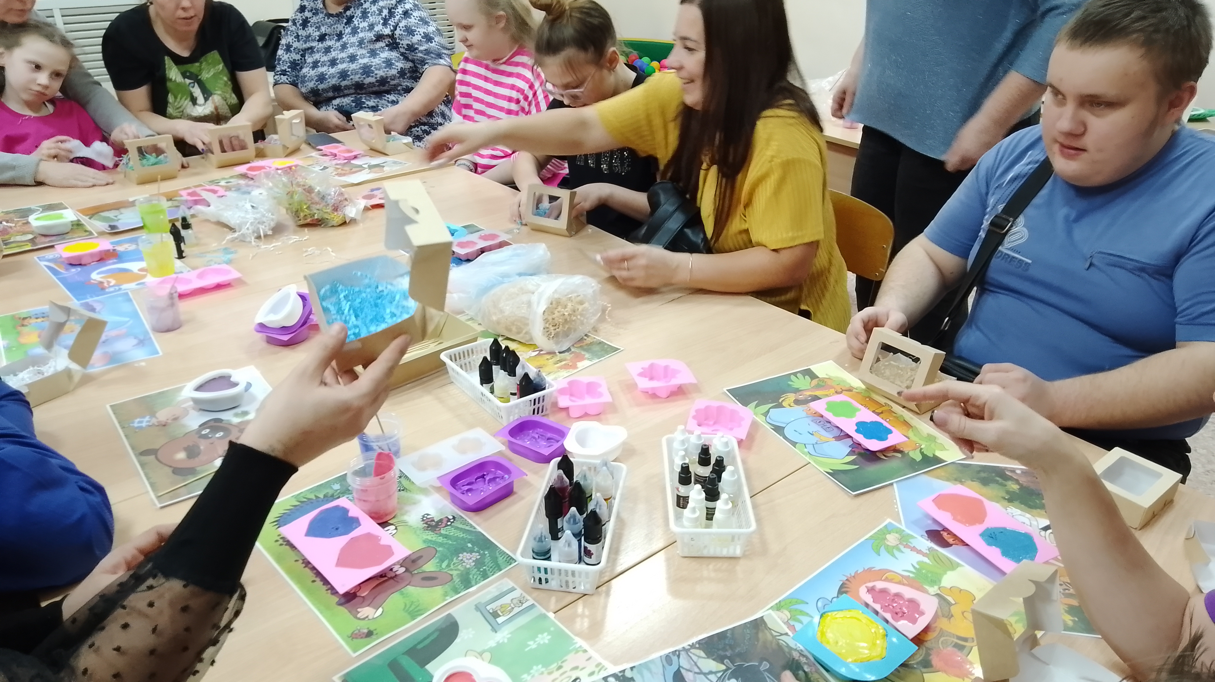 Мастер-класс по мыловарению