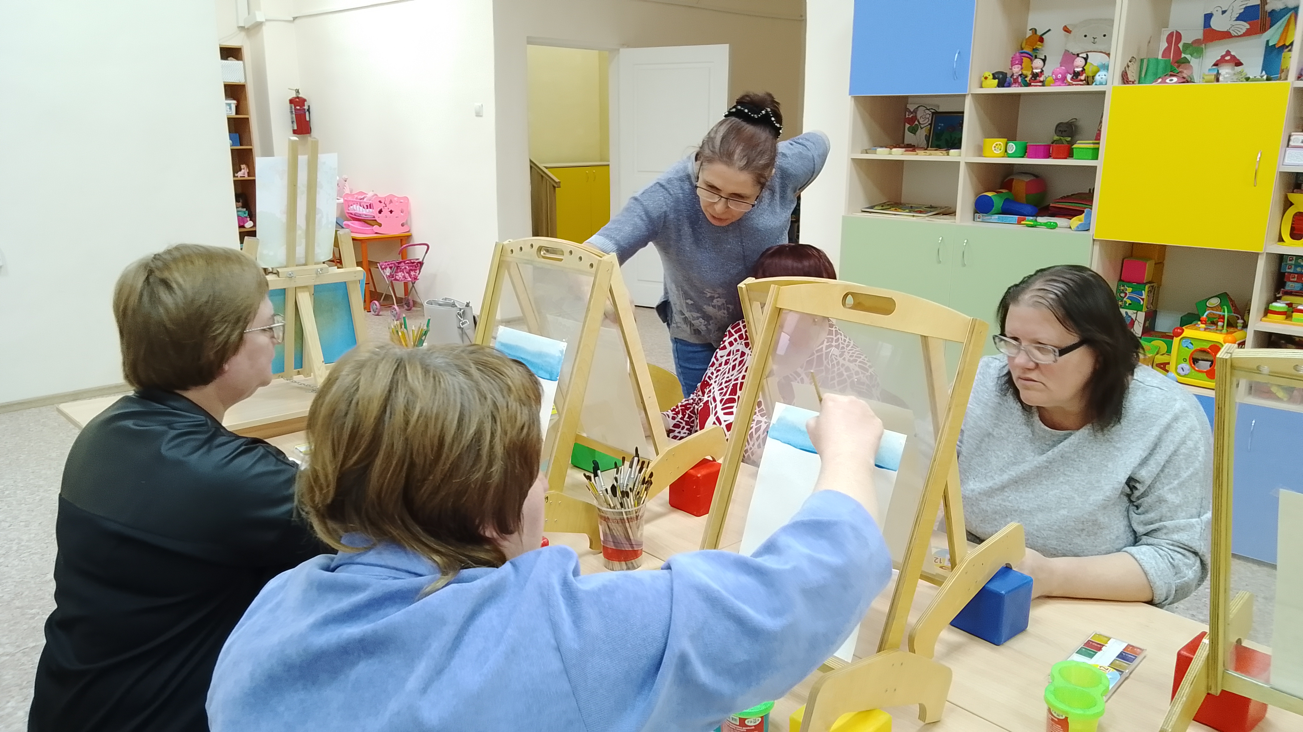 Мастер-класс по рисованию в технике акварельной живописи