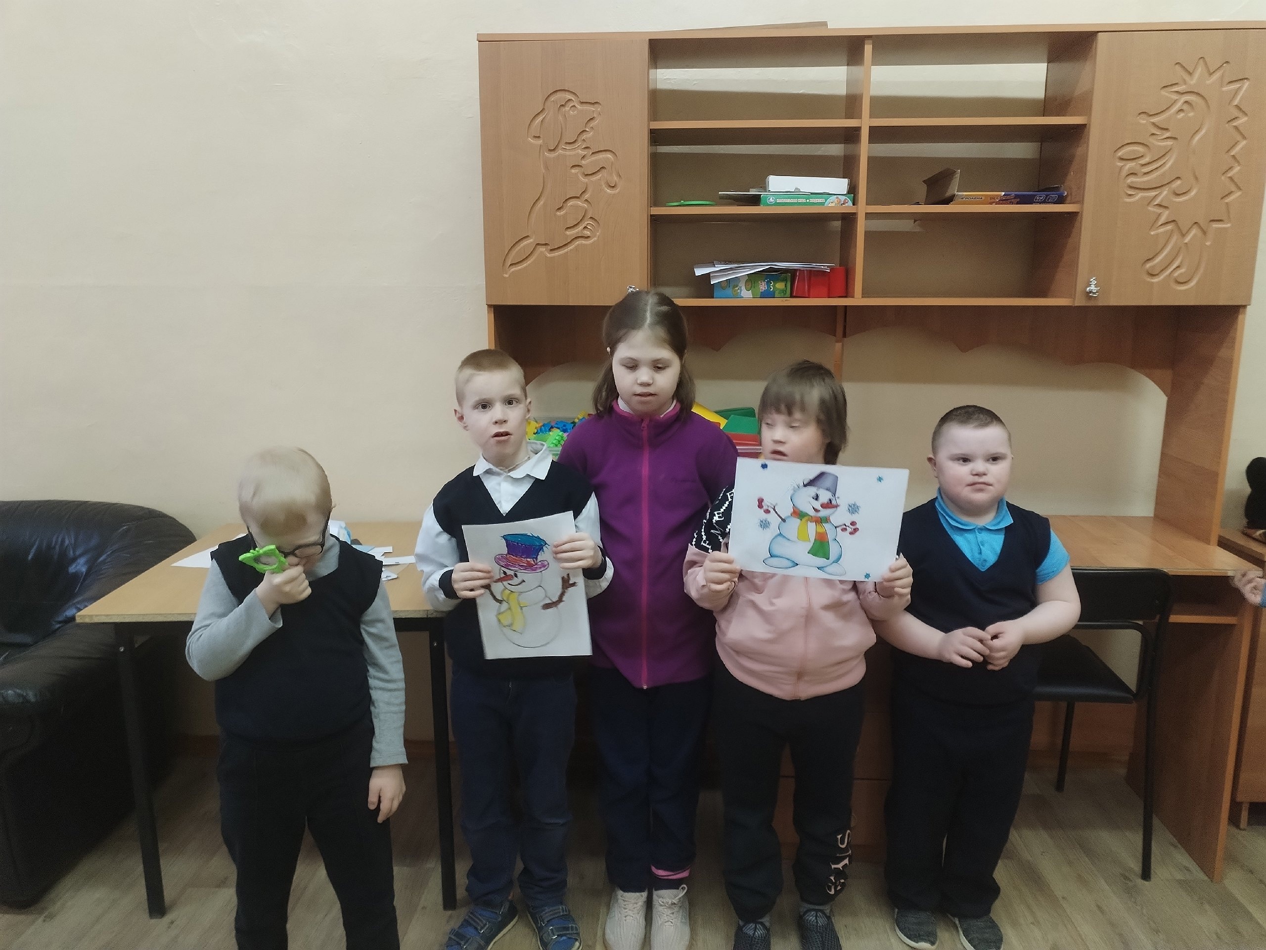 День рождения снеговика