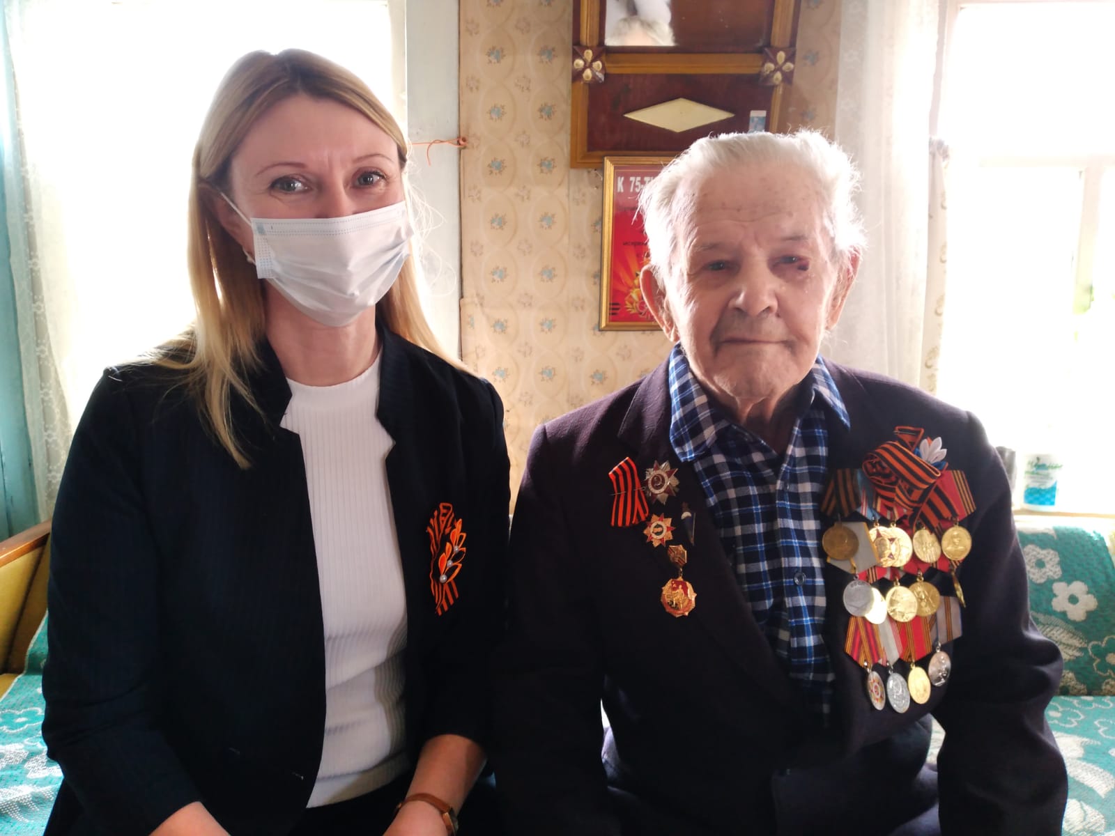 Поздравление участников ВОВ