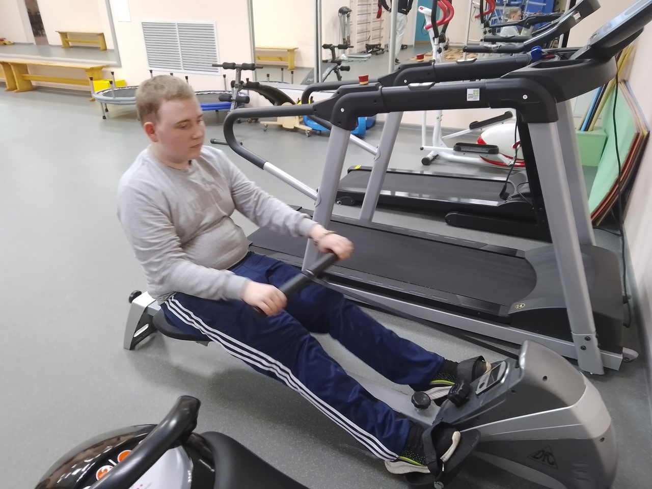 Занятия со слабовидящими детьми.