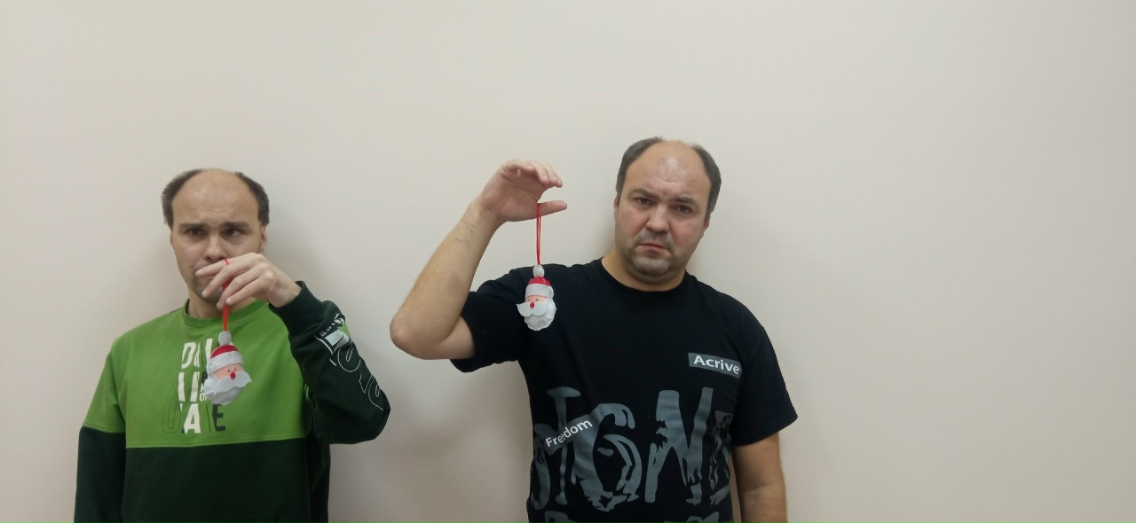 Мягкий сувенир - игольница «Дед Мороз»