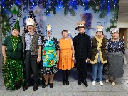 Сказка Репка на новогодний лад