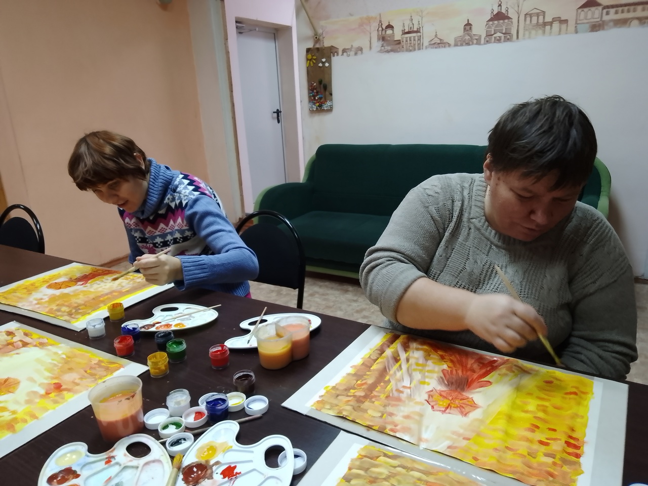 Время рисовать осень